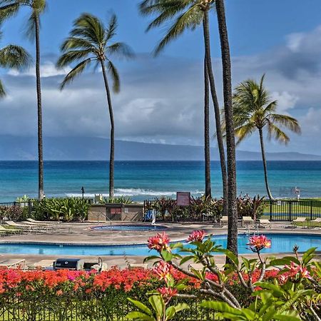 Lahaina Resort Retreat With Pool And Ocean Views! Kahana Ngoại thất bức ảnh