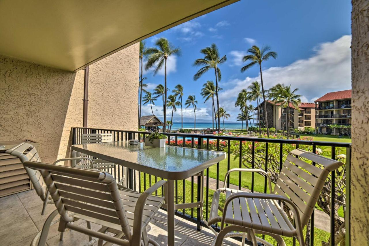 Lahaina Resort Retreat With Pool And Ocean Views! Kahana Ngoại thất bức ảnh