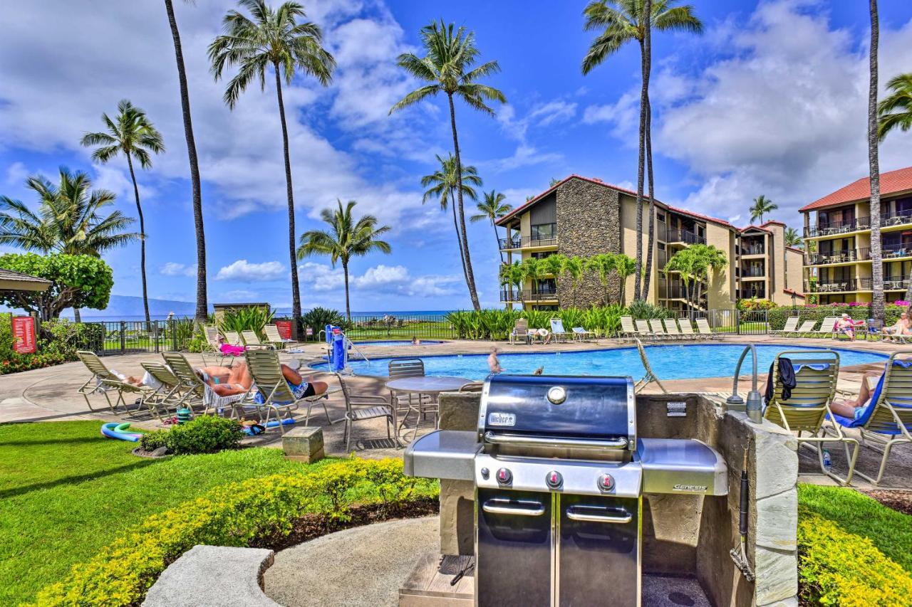 Lahaina Resort Retreat With Pool And Ocean Views! Kahana Ngoại thất bức ảnh
